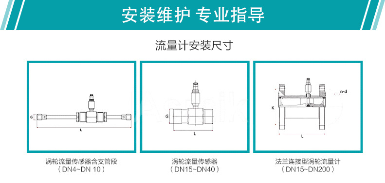 米科LWGY-MIK 液體渦輪流量計(jì)安裝維護(hù)
